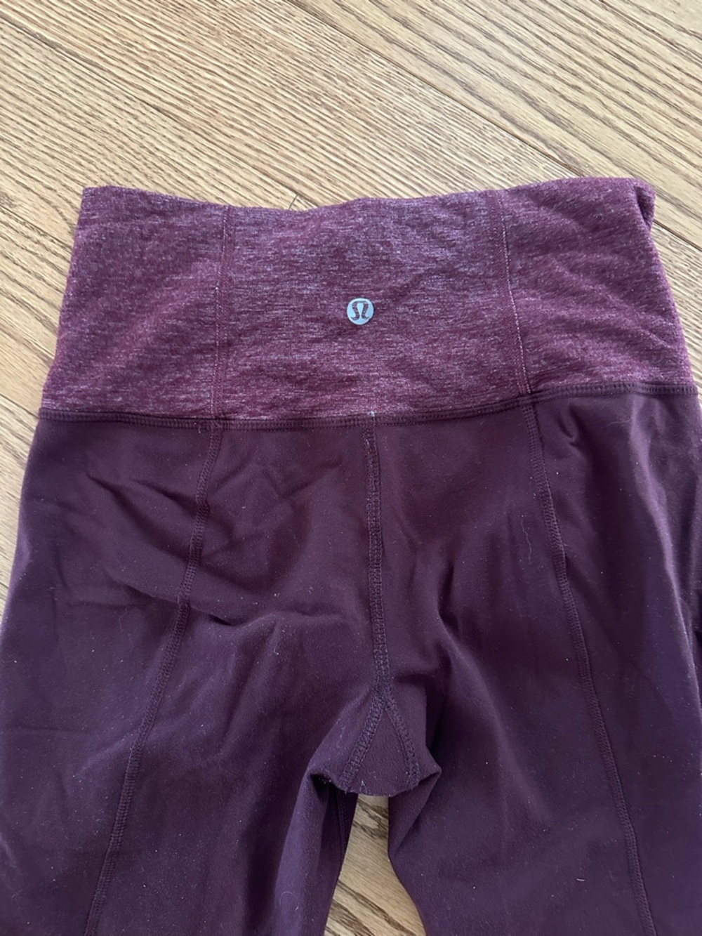 lululemon sz 2 groove pant (flared). Maroon colour. GUC